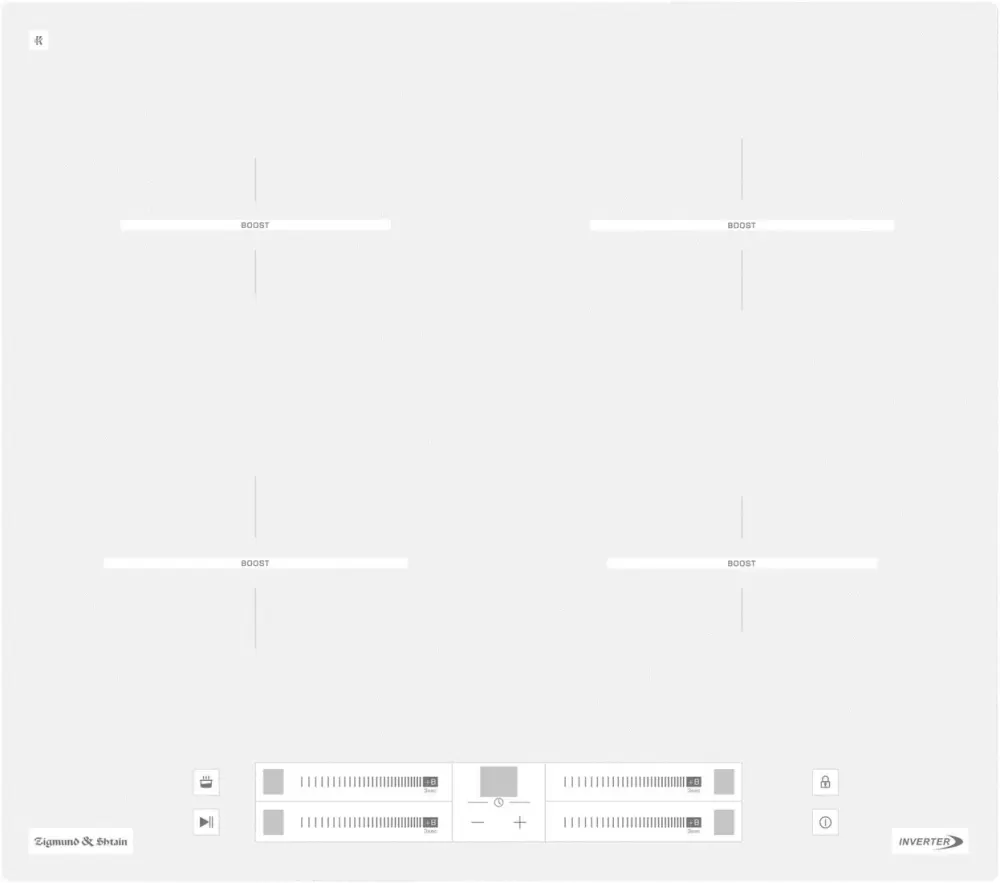 Варочная панель Zigmund &#38; Shtain CI 23.6 W фото