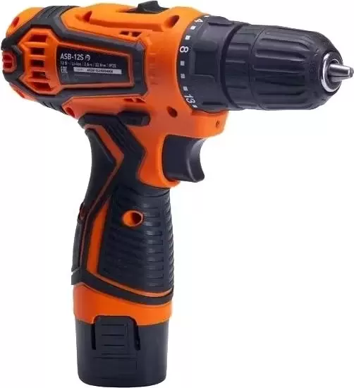 Дрель-шуруповерт аккумуляторная Zerten AS-12V фото