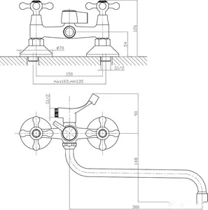 Смеситель Zollen Bamberg BA62620241 фото