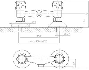 Смеситель Zollen Wolfsburg WO31420441 фото