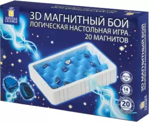 Настольная игра Золотая сказка Магнитный бой 3D 665896 фото