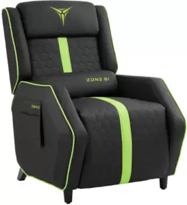 Игровое кресло Zone51 Rider / Z51-RID-BG (черный/зеленый)