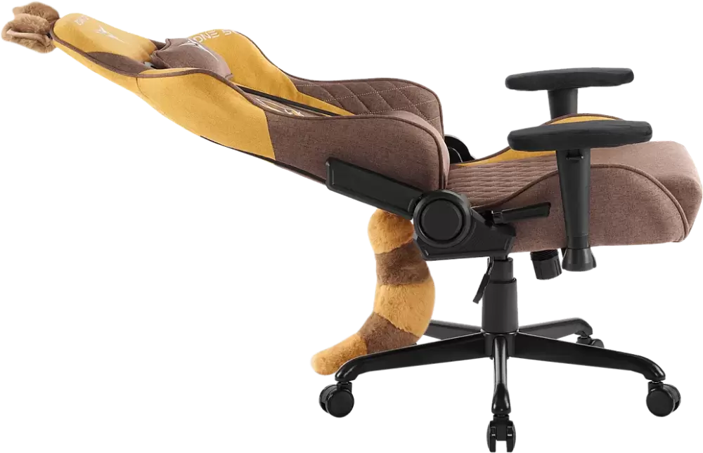 Игровое кресло Zone51 Tanuki (коричневы/оранжевый) фото 6