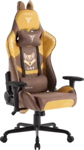 Игровое кресло Zone51 Tanuki (коричневы/оранжевый)