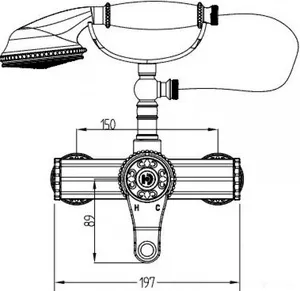 Смеситель Zorg A 119 DK-BR фото