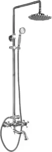 Душевая система ZorG A 7002DS-SL (античное серебро) фото