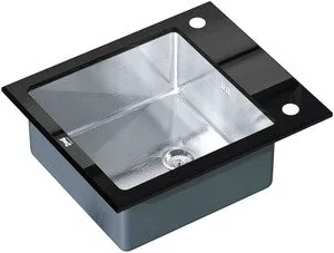 Кухонная мойка Zorg INOX GL-6051-BLACK фото