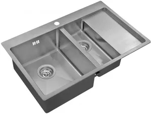 Кухонная мойка ZorG INOX R-5178-2-L фото