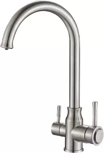 Смеситель ZorG SH 763 Inox фото