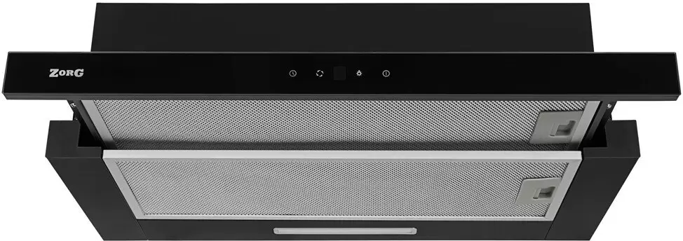 Кухонная вытяжка ZorG Slim 1030 60 S (черный) фото