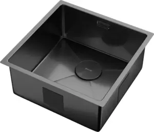 Кухонная мойка ZorG Zerox 44 U/IF PVD Gunblack фото