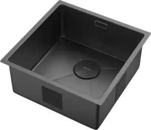 Кухонная мойка ZorG Zerox 44 U/IF Zurinox PVD Gunblack фото