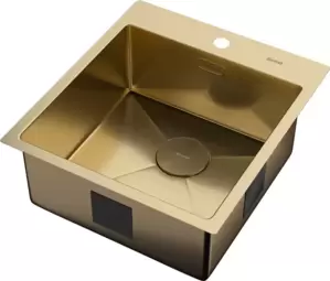 Кухонная мойка ZorG Zerox 46 IF PVD Gold фото