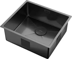 Кухонная мойка ZorG Zerox 49 U/IF PVD Gunblack фото