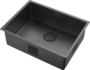 Кухонная мойка ZorG Zerox 59 U/IF Zurinox PVD Gunblack фото