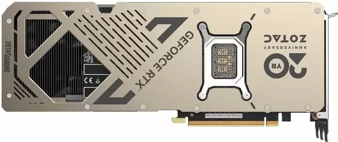 Видеокарта ZOTAC Gaming GeForce RTX 5080 Solid Core OC 20th Anniversary Edition ZT-B50800J2S-10P фото 2