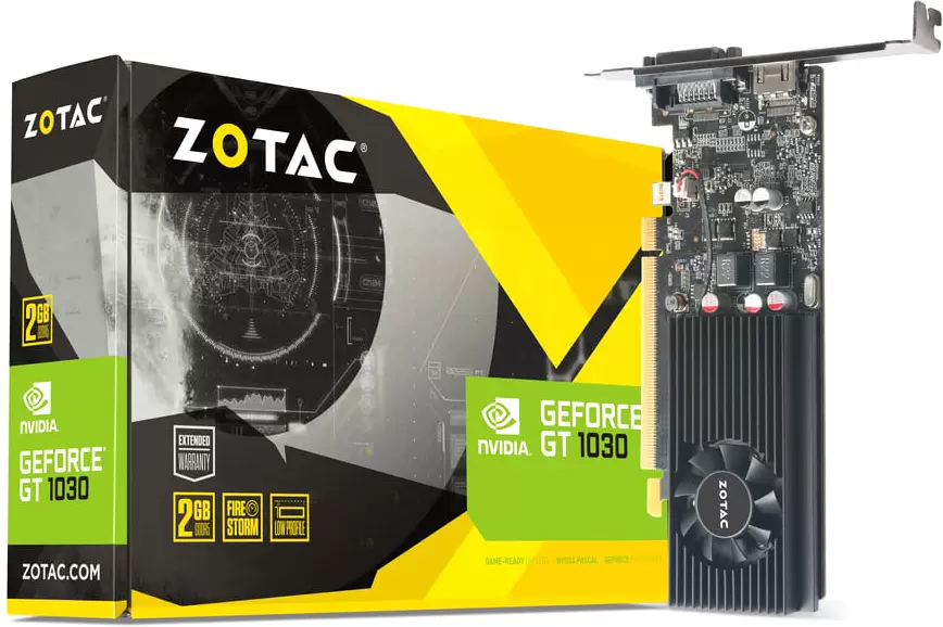 Видеокарта ZOTAC GeForce GT 1030 LP ZT-P10300A-10L фото