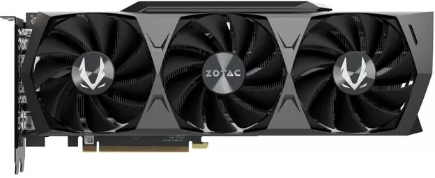 Видеокарта ZOTAC GeForce RTX 3070 Ti Trinity OC 8GB GDDR6X ZT-A30710J-10P фото