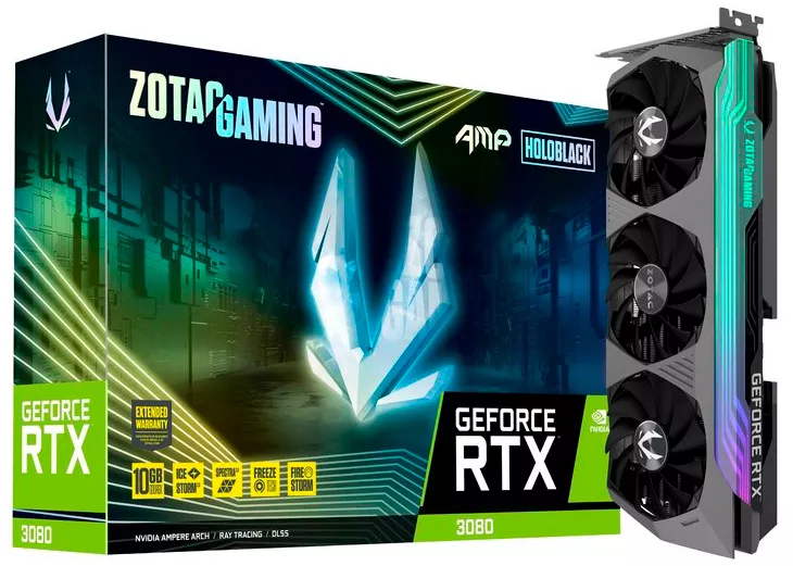 Видеокарта ZOTAC GeForce RTX 3080 Ti AMP Holo 12G GDDR6X ZT-A30810F-10P фото 6