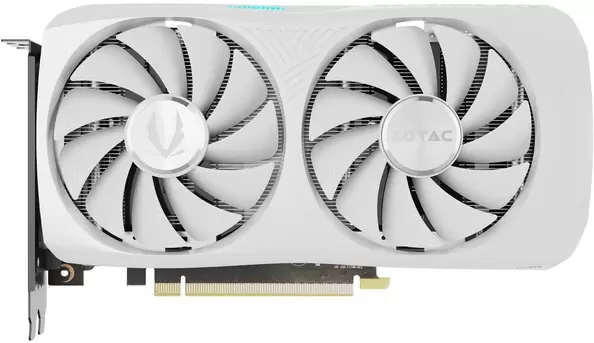 ZOTAC GeForce RTX 4060 Ti 8GB Twin Edge OC White Edition ZT-D40610Q-10M