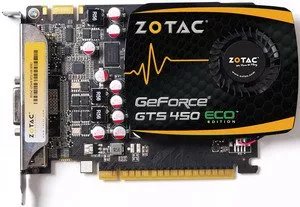 Видеокарта Zotac ZT-40509-10L GeForce GTS 450 ECO 2GB DDR3 128bit фото