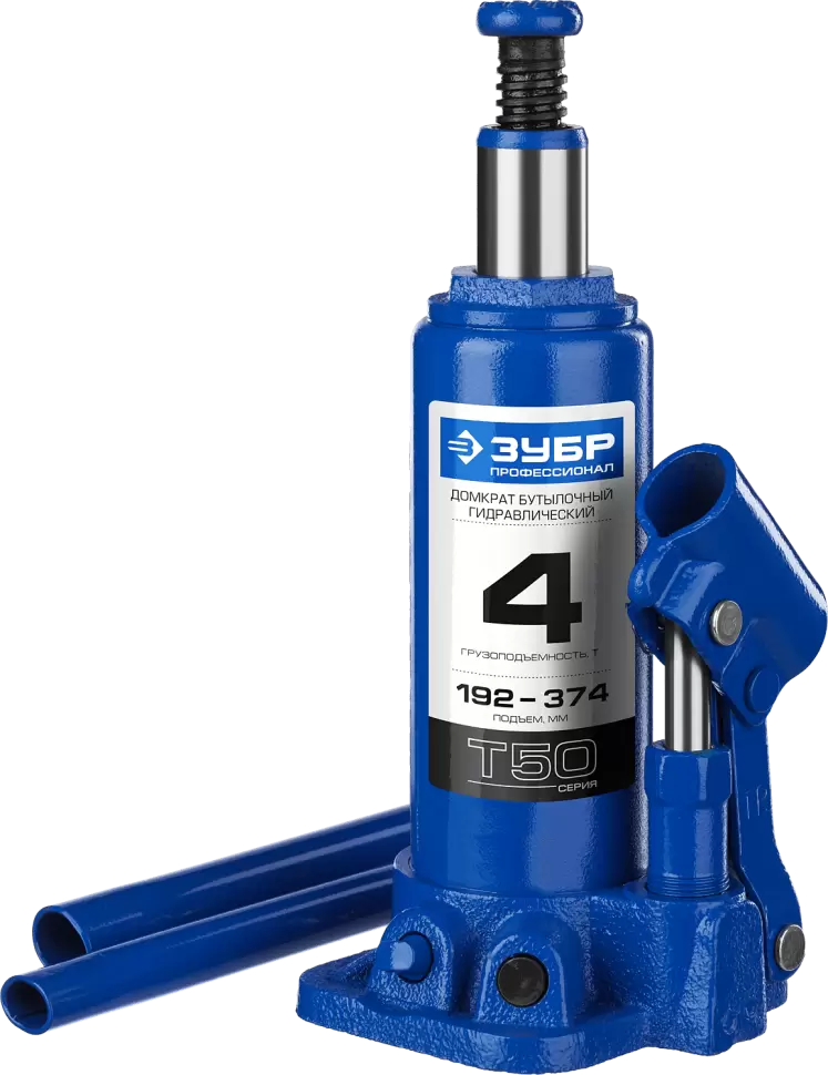 Домкрат Зубр 43060-4-K_z01 (4т) фото