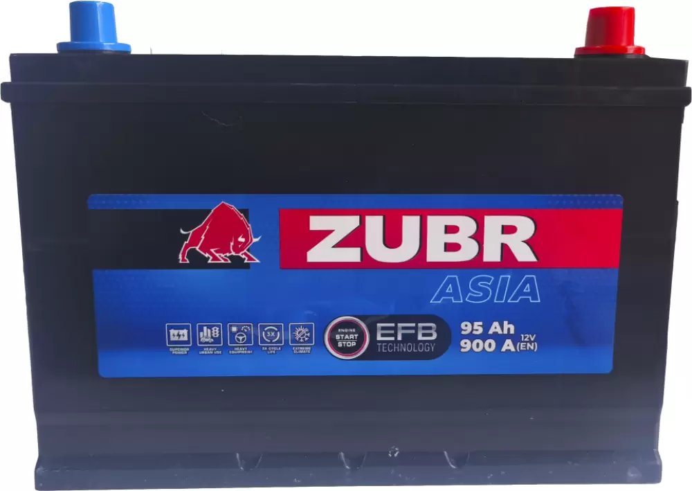 Аккумулятор Зубр EFB R+ (95Ah) фото 2