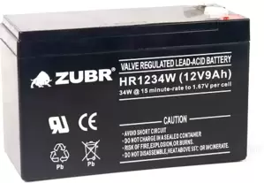 Аккумулятор Зубр GP 12V (9Ah) фото