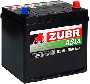 Аккумулятор Зубр Premium Asia R+ (65Ah) фото