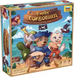 Настольная игра Звезда Карта сокровищ 8435 фото