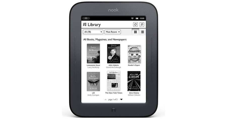 Barnes & Noble Nook Simple Touch