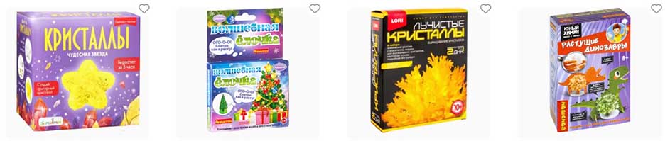 набор для выращивания кристаллов купить