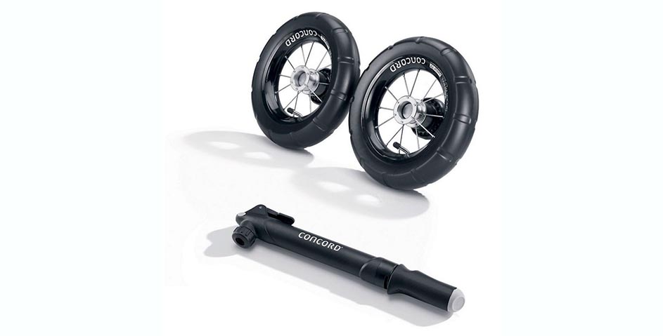 надувные колеса коляска