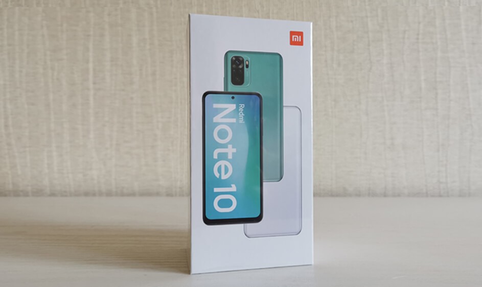 Упаковка и внешний вид Xiaomi Redmi Note 10