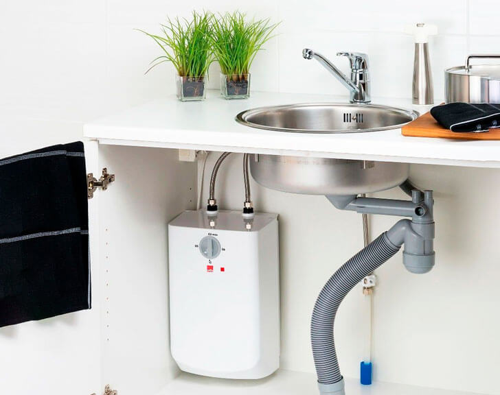 водонагреватель на кухню для мытья посуды