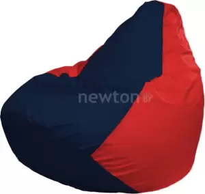 Кресло-мешок Flagman Груша Г2.1-46 тёмно-синий/красный фото