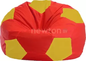 Кресло-мешок Flagman Мяч Стандарт М1.1-178 красный/желтый фото