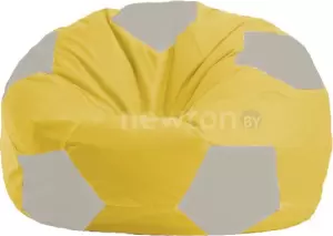 Кресло-мешок Flagman Мяч Стандарт М1.1-266 желтый/белый фото