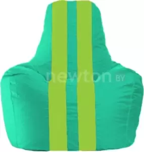 Кресло-мешок Flagman Спортинг С1.1-294 бирюзовый/салатовый фото