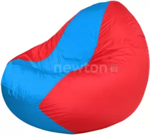 Кресло-мешок Flagman Classic К2.1-153 голубой, красный фото