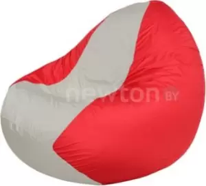 Кресло-мешок Flagman Classic K2.1-38 белый/красный фото
