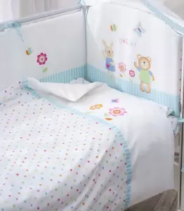 Комплект в кроватку Perina Глория Hello 6 предметов Перина фото