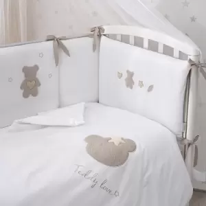 Комплект в кроватку (3 предмета) Perina Teddy love Песочный фото