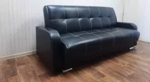 диван Люкс черный фото