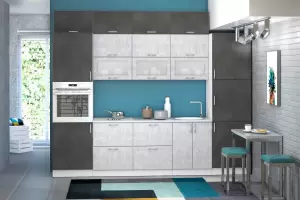 Кухня Бетон 3 фото