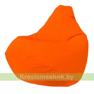 Кресло мешок kreslomeshok.by Груша Г2.7-08 Оранжевый фото