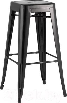 Табурет барный Stool Group Tolix / YD-H765 LG-01 (черный глянцевый) фото