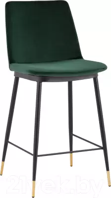 Стул барный Stool Group Мелисса / FDC9055C GREEN FUT-73 (велюр зеленый) фото