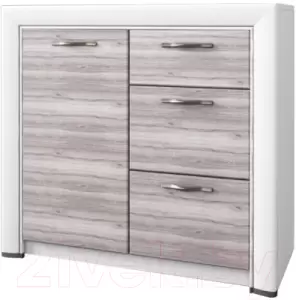 Тумба Anrex Olivia 1D3S (вудлайн кремовый/дуб анкона) фото