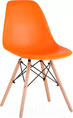 Стул Stool Group Eames / 8056PP (оранжевый) фото